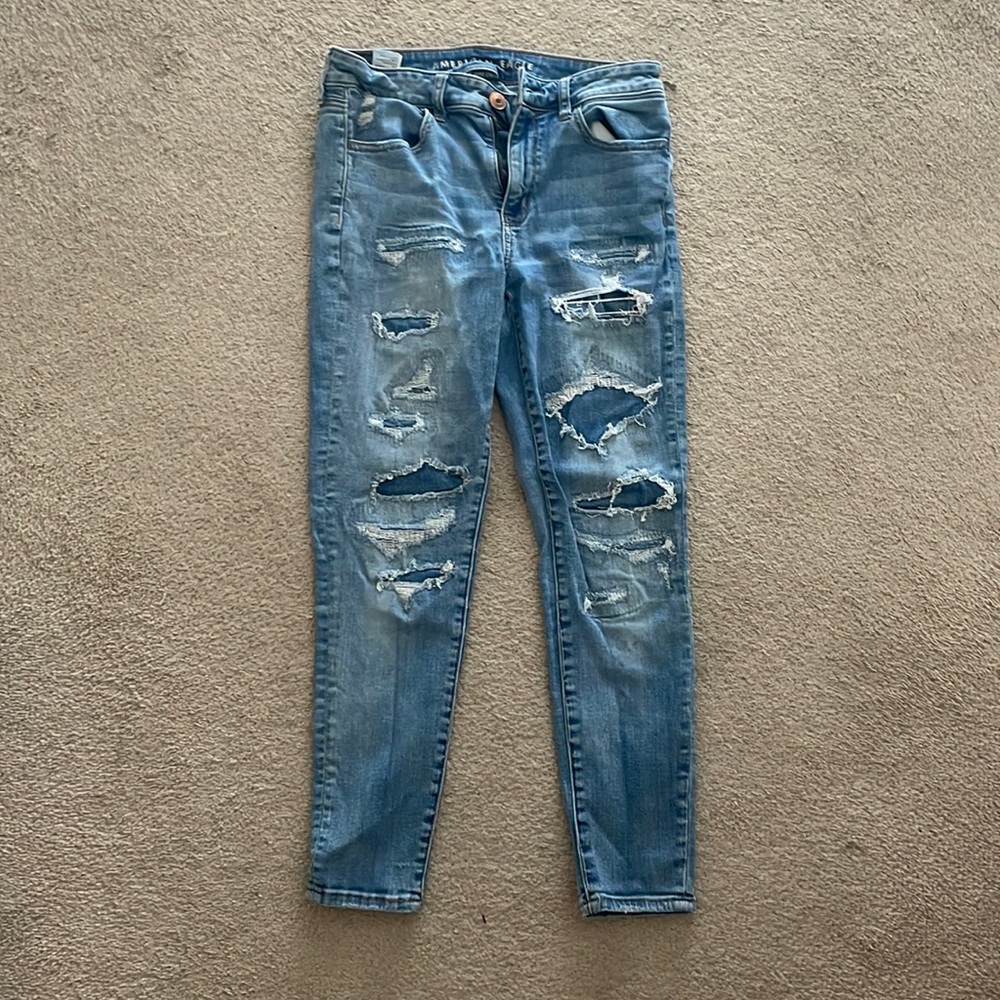 American Eagle Super stretch Jeans Size:8 Reg